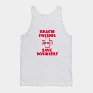 Beach Patrol Tank Top